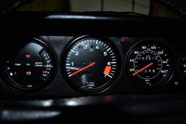 1986 Red Porsche 911 Coupe