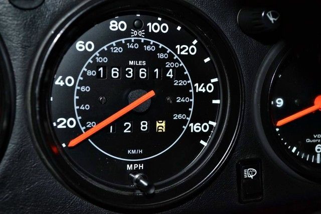 1986 Red Porsche 911 Coupe