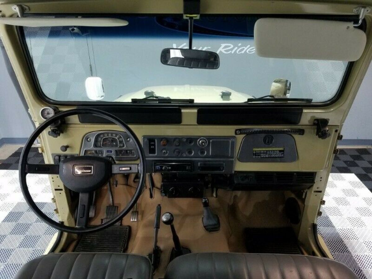 1983 Tan Toyota Land Cruiser SUV