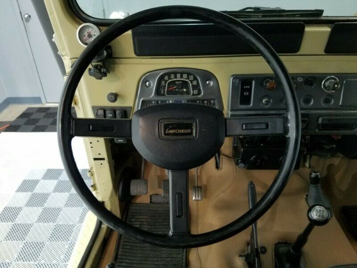 1983 Tan Toyota Land Cruiser SUV