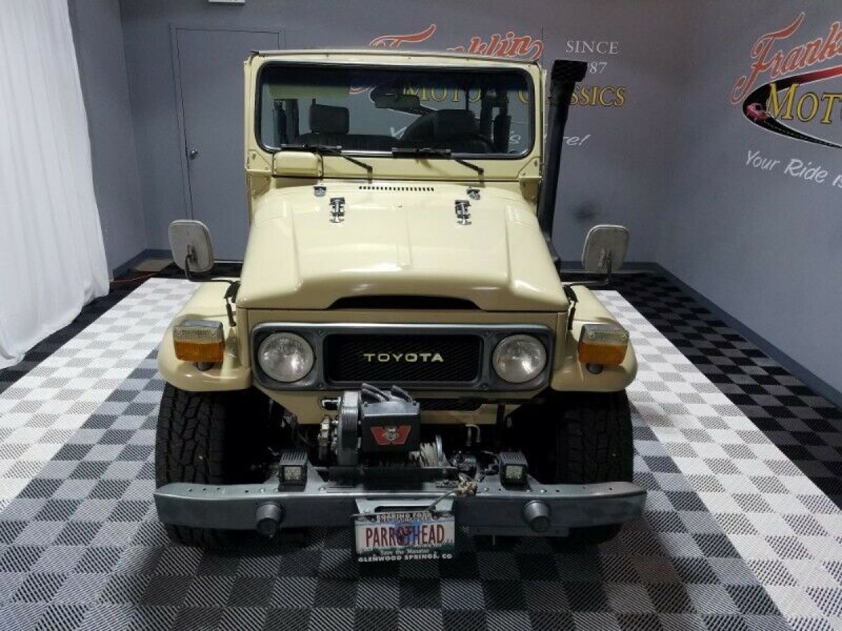 1983 Tan Toyota Land Cruiser SUV