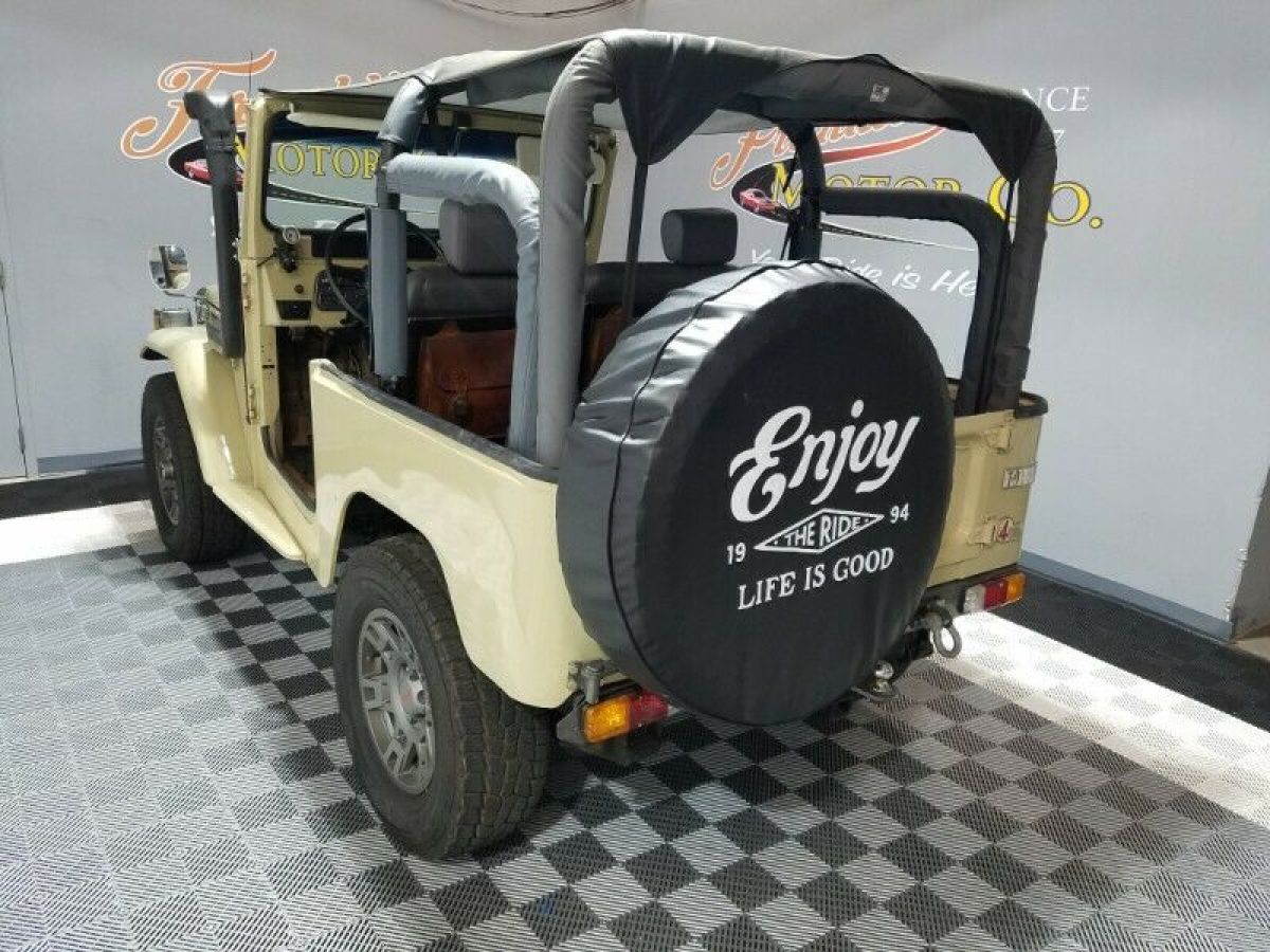 1983 Tan Toyota Land Cruiser SUV