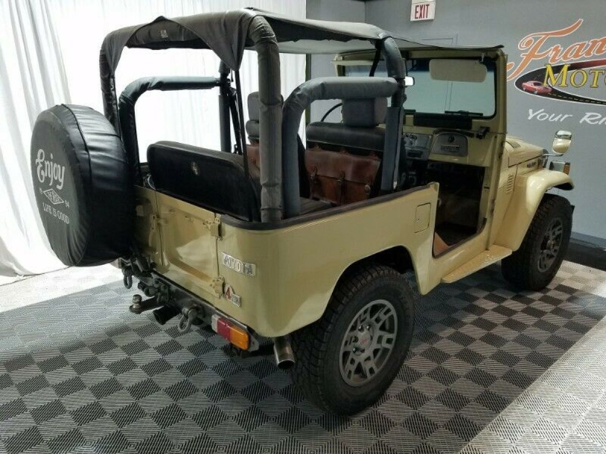1983 Tan Toyota Land Cruiser SUV