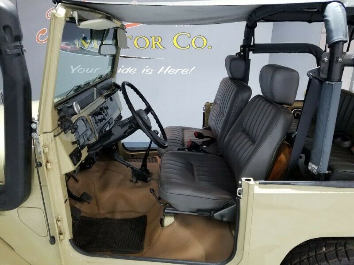 1983 Tan Toyota Land Cruiser SUV
