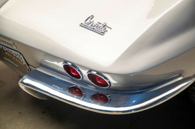 1967 Silver Chevrolet Corvette Convertible