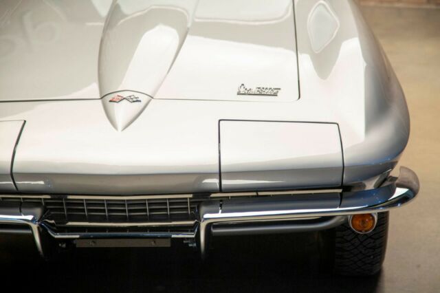 1967 Silver Chevrolet Corvette Convertible