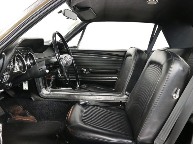 1968 Gold Ford Mustang Coupe