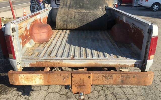 1983 Silver Ford F-250 Pickup Truck