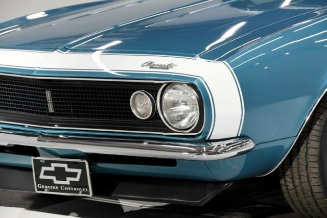 1967 Blue Chevrolet Camaro Convertible