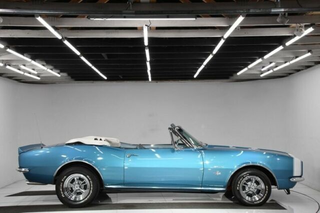 1967 Blue Chevrolet Camaro Convertible