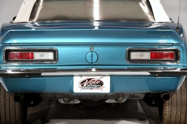 1967 Blue Chevrolet Camaro Convertible