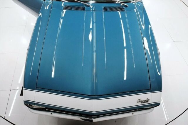 1967 Blue Chevrolet Camaro Convertible