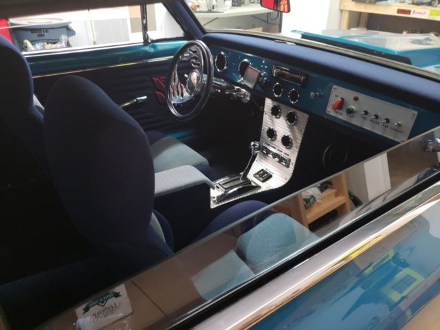 1966 Blue Chevrolet Nova Coupe