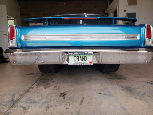 1966 Blue Chevrolet Nova Coupe