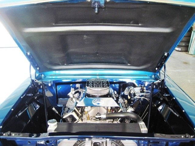 1966 Blue Chevrolet Nova Coupe