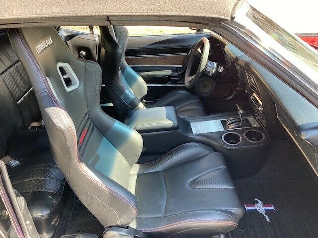 1972 Tuxedo Black Metallic Ford Mustang Convertible