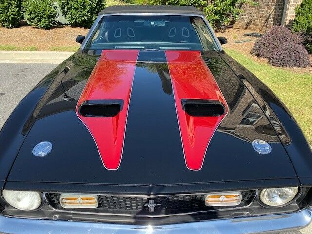 1972 Tuxedo Black Metallic Ford Mustang Convertible