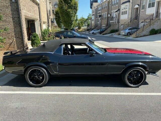1972 Tuxedo Black Metallic Ford Mustang Convertible