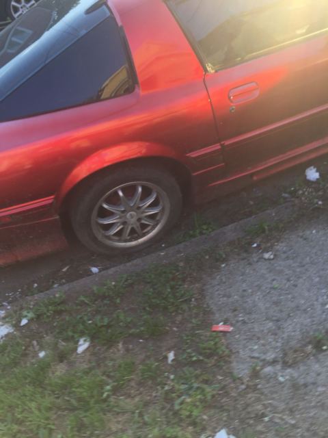 1985 Red Mazda RX-7 Coupe
