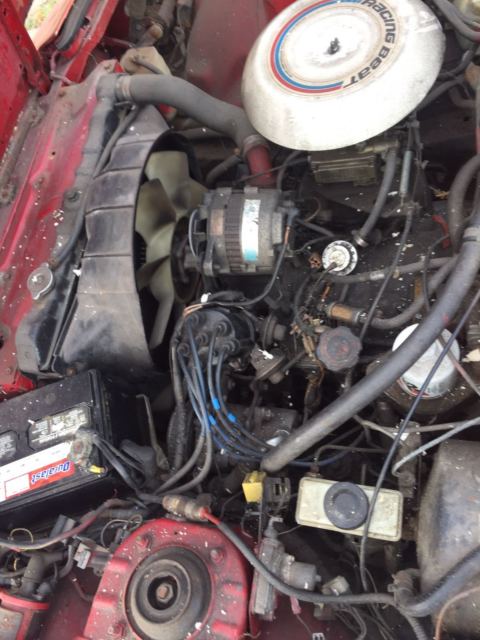 1985 Red Mazda RX-7 Coupe