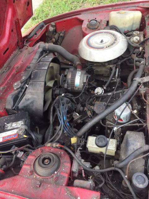 1985 Red Mazda RX-7 Coupe