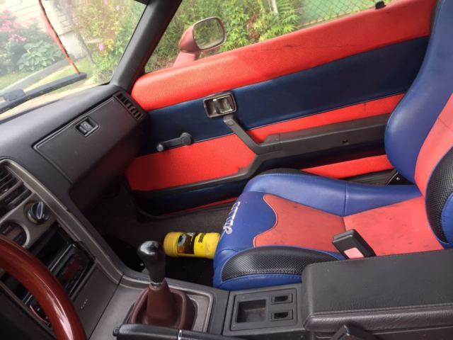 1985 Red Mazda RX-7 Coupe