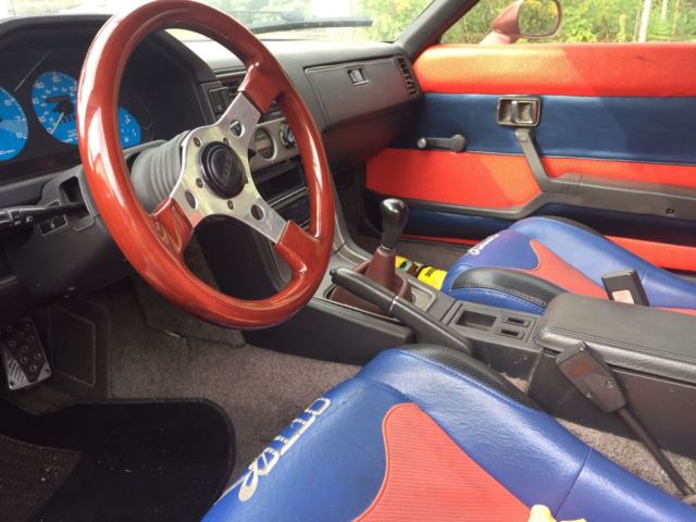 1985 Red Mazda RX-7 Coupe