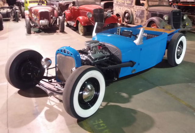 1930 Blue Ford Model A ROADSTER PICKUP