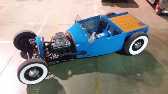 1930 Blue Ford Model A ROADSTER PICKUP