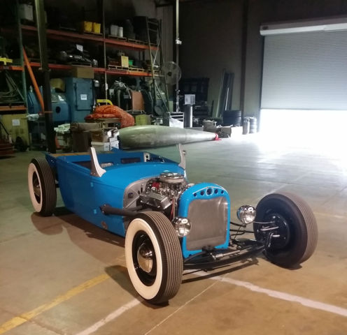 1930 Blue Ford Model A ROADSTER PICKUP