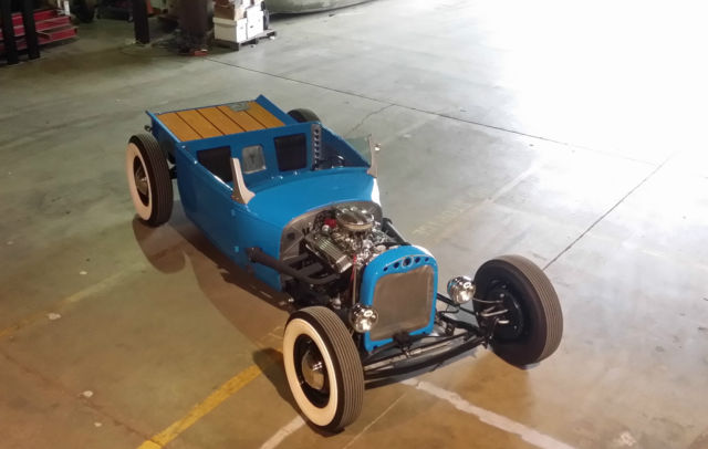 1930 Blue Ford Model A ROADSTER PICKUP