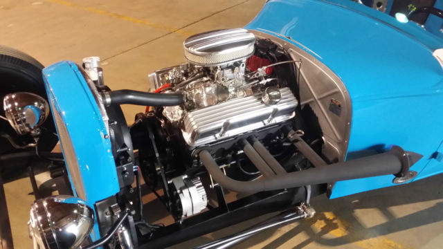 1930 Blue Ford Model A ROADSTER PICKUP