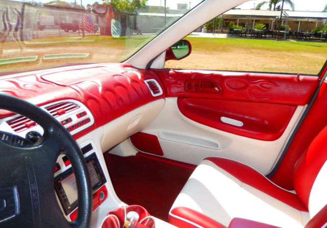 1994 Red Honda Accord Sedan