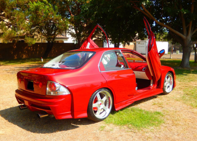 1994 Red Honda Accord Sedan