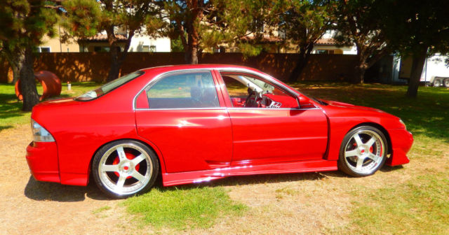 1994 Red Honda Accord Sedan