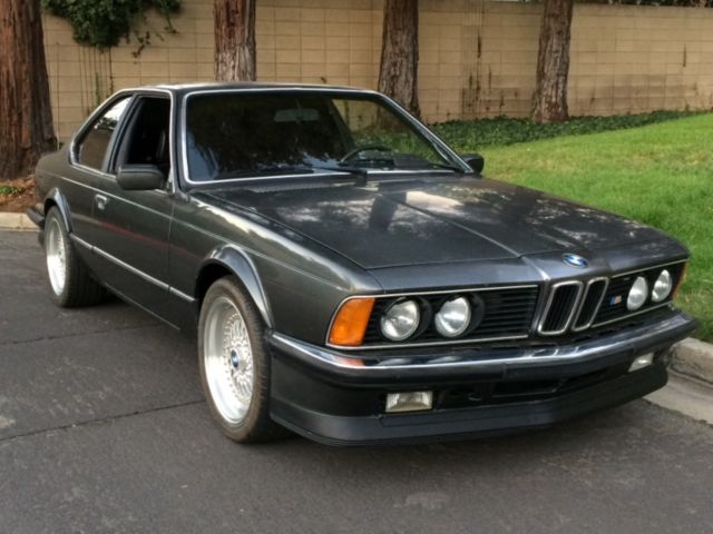 1980 Gray BMW 6-Series Coupe