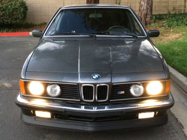 1980 Gray BMW 6-Series Coupe