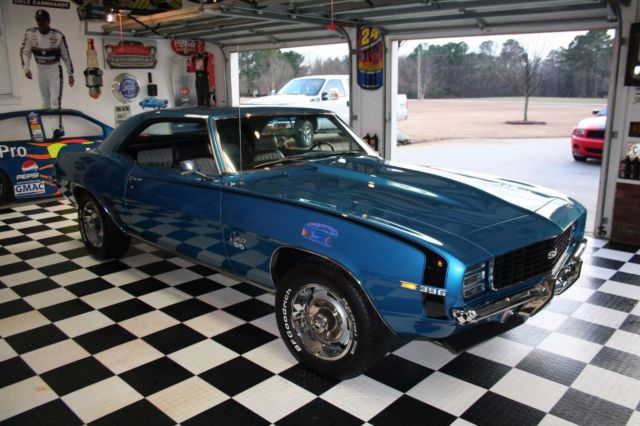 1969 Lemans Blue Chevrolet Camaro Coupe