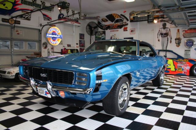 1969 Lemans Blue Chevrolet Camaro Coupe