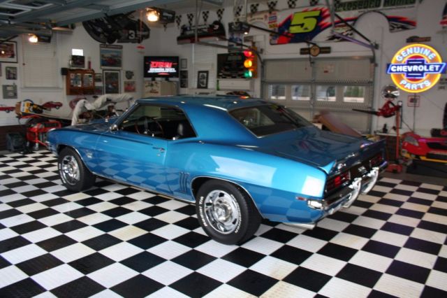 1969 Lemans Blue Chevrolet Camaro Coupe
