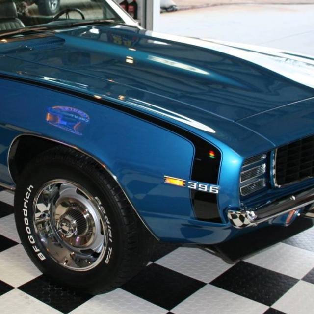 1969 Lemans Blue Chevrolet Camaro Coupe