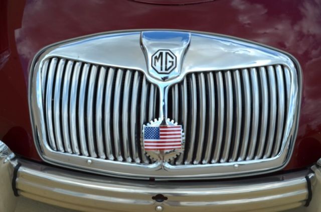 1957 Red MG MGA Convertible