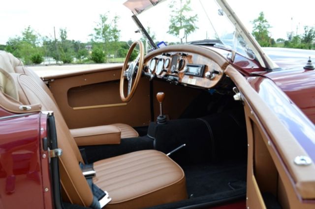 1957 Red MG MGA Convertible