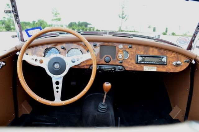 1957 Red MG MGA Convertible
