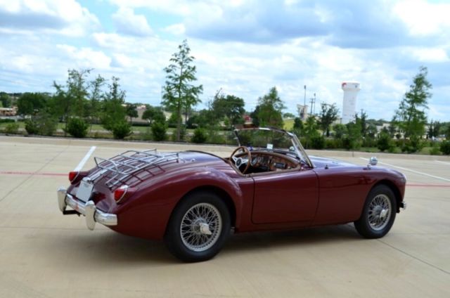 1957 Red MG MGA Convertible
