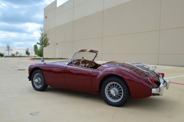 1957 Red MG MGA Convertible