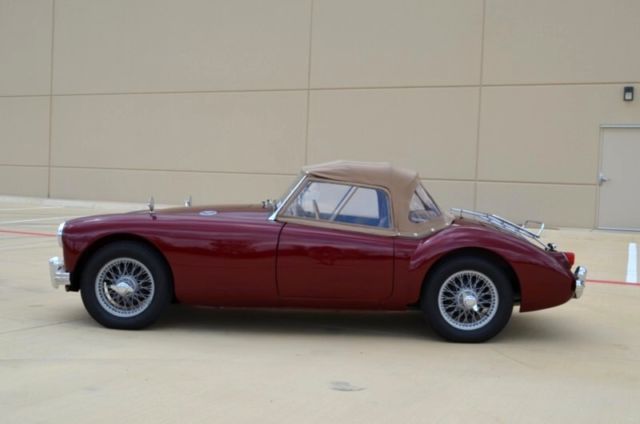 1957 Red MG MGA Convertible