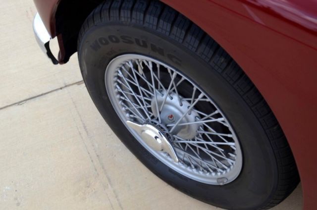 1957 Red MG MGA Convertible