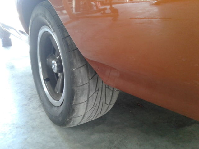 1972 Orange Chevrolet Chevelle Coupe