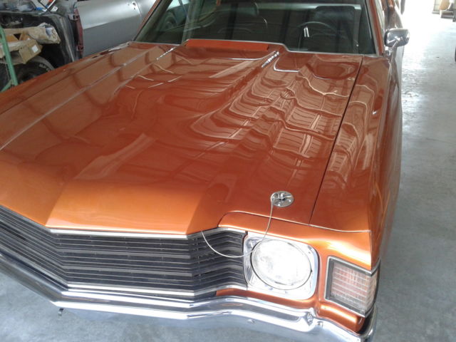 1972 Orange Chevrolet Chevelle Coupe